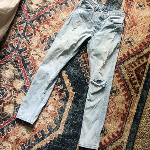 501 Levi skinny jeans